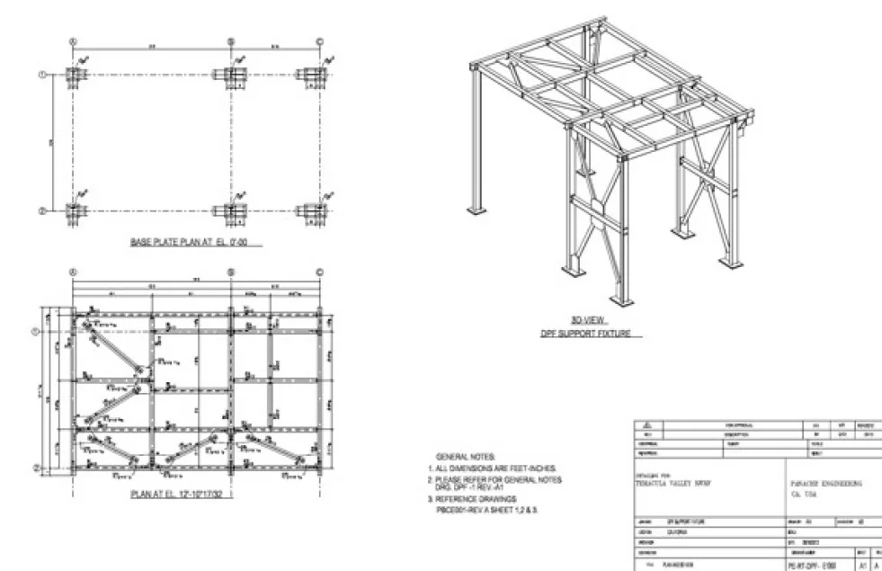 3D Design and 2D Fabrication Drawings